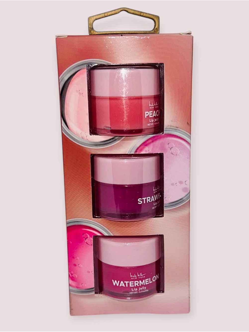 New 3pc Lip Jelly Set